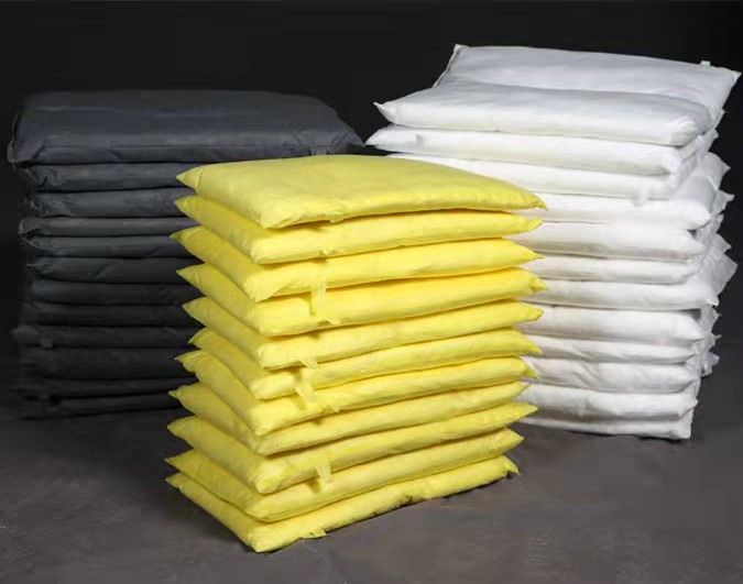专业生产吸油枕 吸油棉包袋油污泄露处理包枕头装吸油棉吸附棉
